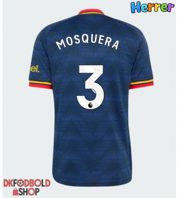 Arsenal Cristhian Mosquera #3 Udebanetrøje 2026-27 Kort ærmer Arsenal Cristhian Mosquera #3 Udebanetrøje 2026-27 Kort ærmer